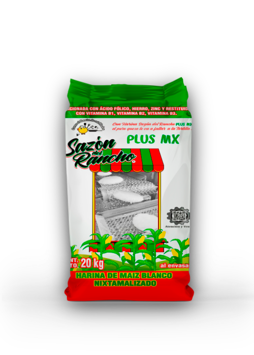 SACO HARINA DE MAIZ PLUS (20 KG) [SAZON DEL RANCHO]