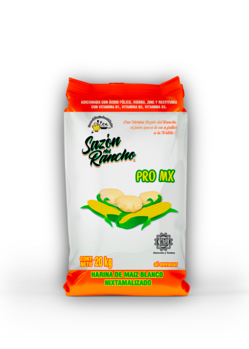 COSTAL DE HARINA DE MAÍZ PRO MIX (20 KG) [SAZON DEL RANCHO ]