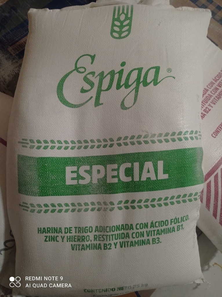 COSTAL DE HARINA PANIFICABLE (25 KG) [ESPIGA]